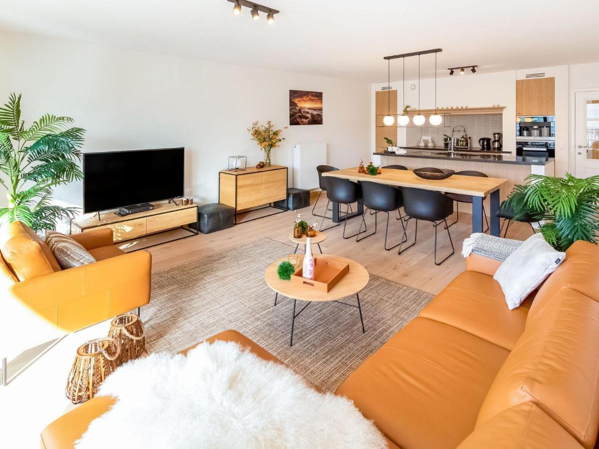 Luxurious Crystal Sea View Apartment With 2 Terraces Oostende Eksteriør billede