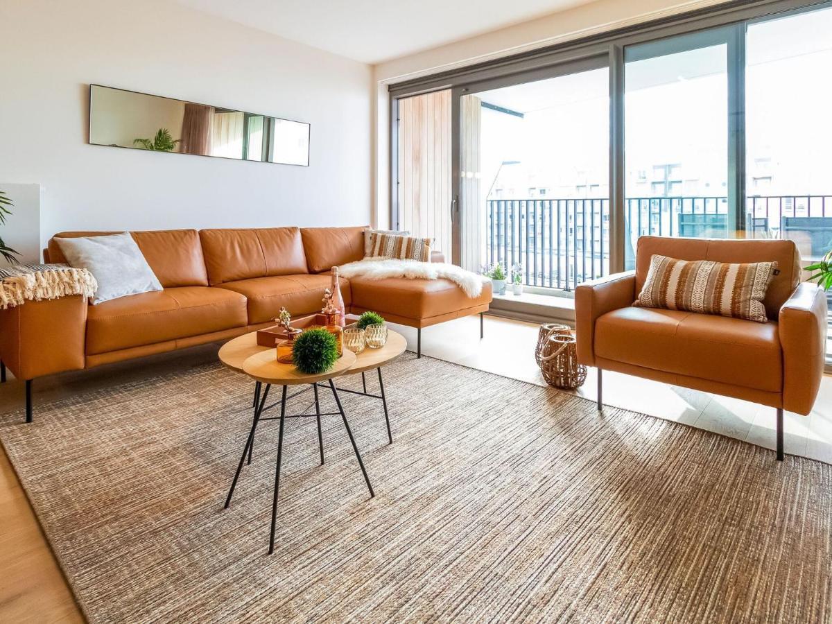 Luxurious Crystal Sea View Apartment With 2 Terraces Oostende Eksteriør billede