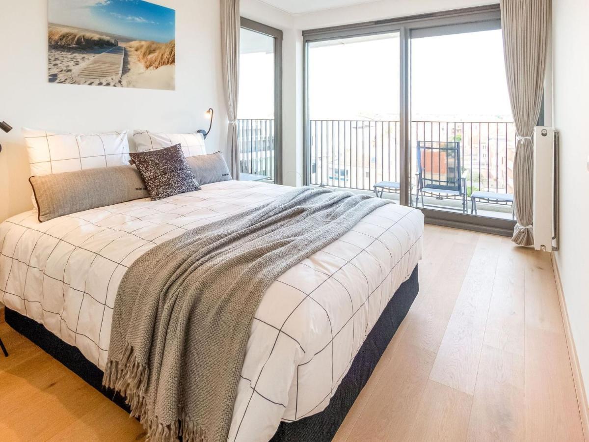 Luxurious Crystal Sea View Apartment With 2 Terraces Oostende Eksteriør billede