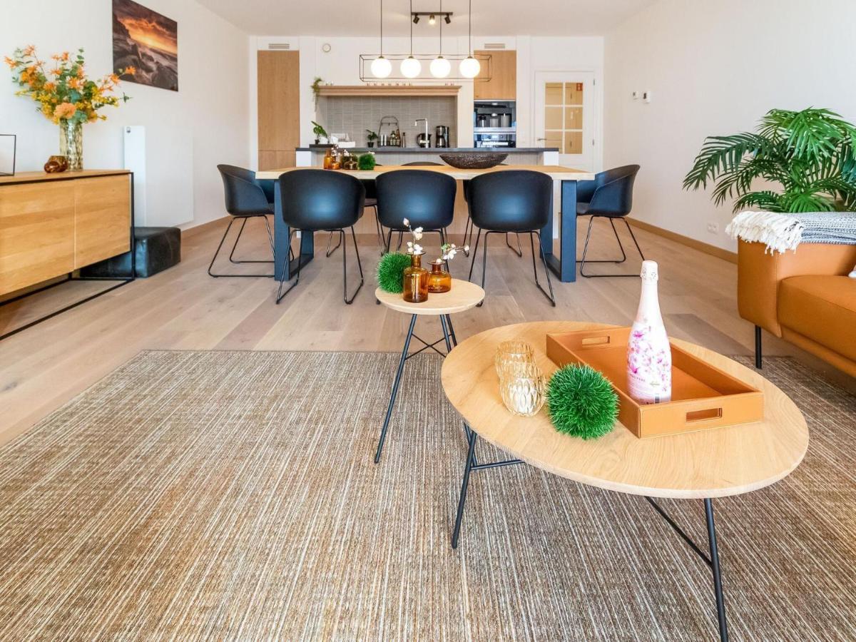 Luxurious Crystal Sea View Apartment With 2 Terraces Oostende Eksteriør billede