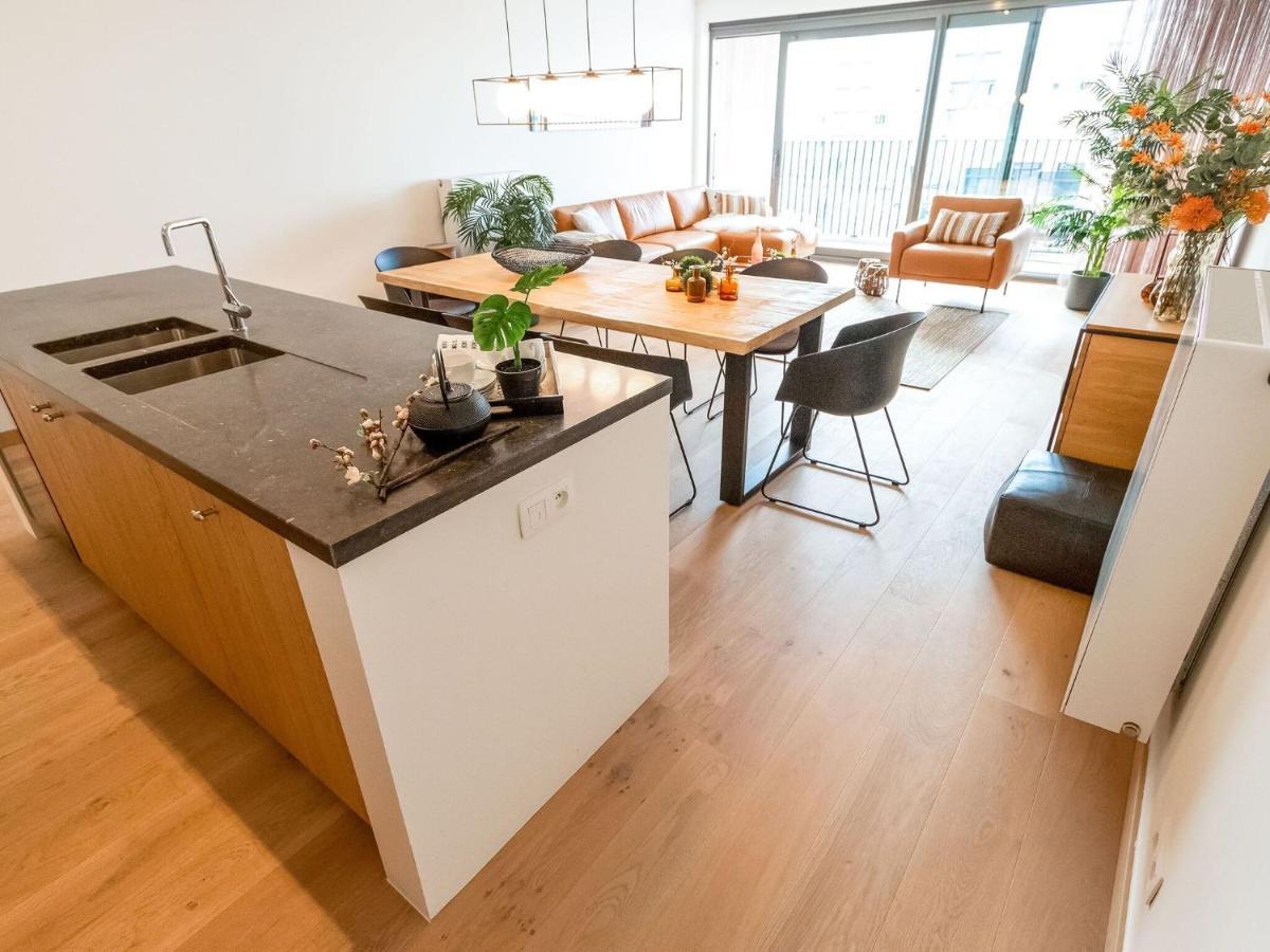 Luxurious Crystal Sea View Apartment With 2 Terraces Oostende Eksteriør billede