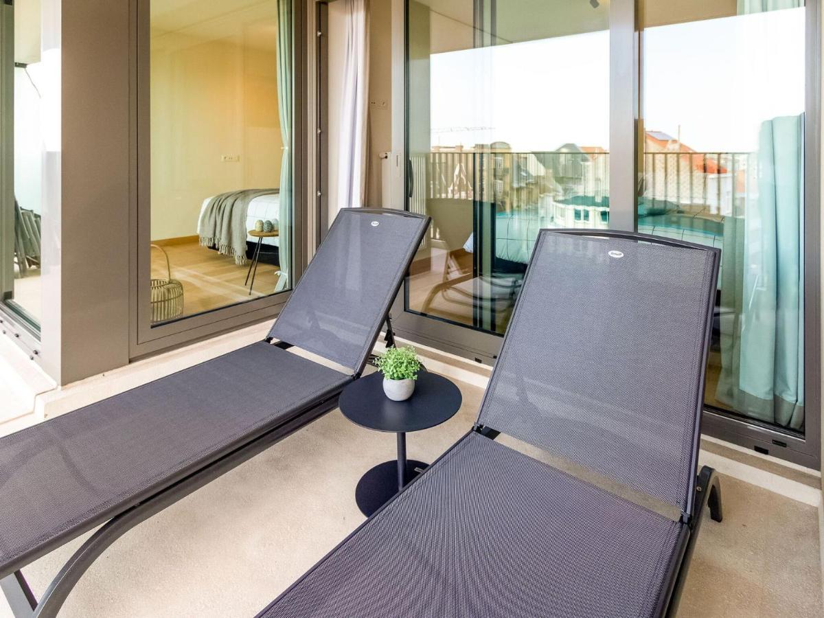 Luxurious Crystal Sea View Apartment With 2 Terraces Oostende Eksteriør billede