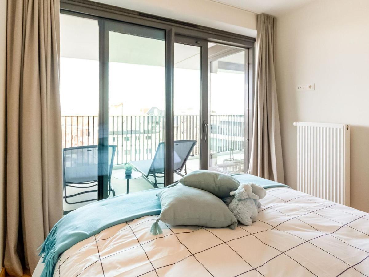 Luxurious Crystal Sea View Apartment With 2 Terraces Oostende Eksteriør billede